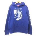 ショッピングシュプリーム シュプリーム SUPREME 20SS ダニエルジョンストン Hooded Sweatshirt パーカー スウェット フーディー カナダ製 M ブルー メンズ
