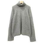 ショッピングzara ザラ ZARA タートル ニット セーター トップス XLサイズ グレー ■GY99 レディース