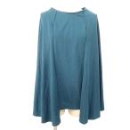  american Hori kAMERICAN HOLIC прекрасный товар пончо cut and sewn F зеленый зеленый /MKS A0213