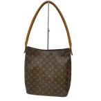 ショッピングLOUIS ルイヴィトン LOUIS VUITTON モノグラム ルーピング GM M51145 ショルダーバッグ 肩掛け レディース