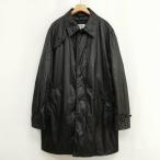 TEIJIN MEN'S SHOP GINZA прекрасный товар подкладка есть нейлон пальто с отложным воротником SPL черный мужской 