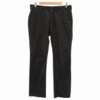 バーバリーブラックレーベル BURBERRY BLACK LABEL パンツ スラックス ストレート ストレッチ チェック 76 M 黒 ブラック /GV