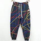 ヴィヴィアンウエストウッドマン Vivienne Westwood MAN 20SS VW-LP-72539 SWEAT PANTS カラーライン サルエル スウェット パンツ 44 チャ