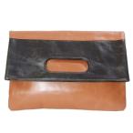  бизнес кожа Factory BUSINESS LEATHER FACTORY 2WAY клатч ручная сумочка кожа сумка bai цвет чай Brown X мужской 