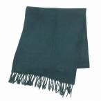  Dunhill dunhill шерсть muffler бахрома Logo .? зеленый зеленый X мужской 
