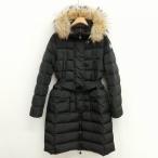モンクレール MONCLER GENEVRIER ジェノブリエ ダウンコート 1 ブラック レディース