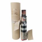 バーバリー ロンドン BURBERRY LONDON 雨傘 折り畳み傘 ノバチェック SUSTAINABLE Trafalgar Packable Check Folding Umbrella キャメルチ