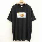 シュプリーム SUPREME 25SS Pancakes Tee パンケーキ ロゴ Tシャツ 半袖 L ブラック メンズ