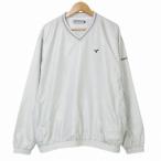  Bridgestone Tour Stage pi стерео ветровка Golf одежда тянуть over обратная сторона сетка V шея Logo .? линия L светло-серый 