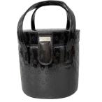  Mikimoto MIKIMOTO косметичка кейс Logo type вдавлено . эмаль темно-коричневый подпалина чай женский 