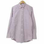 マッキントッシュ ロンドン MACKINTOSH LONDON 美品 ボタンダウン シャツ 長袖 ギンガムチェック L 赤 白 X メンズ
