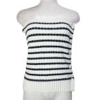  Martini -kmartinique прекрасный товар bar ключ Pe бюстье bare top tube top губка shu вязаный окантовка толстый белый темно-синий X женский 