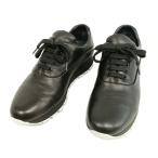 プラダ PRADA 276 ナッパレザー スニーカー レースアップ ローカット 35 ブラック レディース