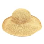 ショッピングヘレンカミンスキー ヘレンカミンスキー HELEN KAMINSKI ラフィアハット 麦わら帽子 つば広帽 ナチュラル ベージュ系 レディース
