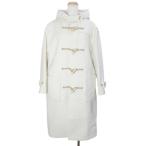 LEROBE прекрасный товар LRB-0150 полупальто "даффл коут" Корея длинный шерсть свободный размер "теплый" белый /X женский 