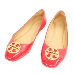  Tory Burch TORY BURCH плоская обувь балетки туфли-лодочки 6 M оттенок красного женский 