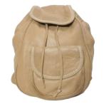 ショッピングロエベ ロエベ LOEWE アナグラム ラムスキン バックパック リュックサック 鞄 ベージュ /X レディース