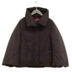ユニクロ UNIQLO ＋J ジルサンダー 211-432604 ハイブリッド ダウンジャケット 美品 XS ダークブラウン系 レディース