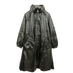 Pierre Cardin Pierre Cardin плащ длинное пальто ремень есть нейлон покрытие прекрасный товар M уголь серия женский 