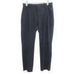  европейская одежда. Aoyama прекрасный товар Zero давление z брюки стрейч one tuck M талия 79~82cm темно-синий темно-синий 70008 /X мужской 
