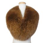  прекрасный товар мех лисы muffler пелерина мех натуральный мех чай Brown /X женский 