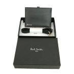 ショッピングポール 未使用品 ポールスミス PAUL SMITH P760 ID カードホルダー カードケース パスケース ネックストラップ ブラック メンズ レディース
