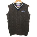  Beams Golf лиловый этикетка близко год кабель Chill ten вязаный лучший Golf одежда тянуть over Logo нашивка .? толстый V шея 