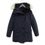 ショッピング古着 カナダグース CANADA GOOSE 2603JL BRONTE PARKA ブロンテパーカ ダウン コート ジャスパー ダウン コート ジャケット S ダークネイビー レ