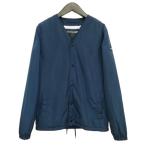デンハム DENHAM Coach Blazer ノーカラー コーチ ジャケット XS ネイビー メンズ