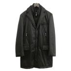 KEMITCH Layered Пальто Честерфилд с хлопком Италия производства 48 черный мужской 