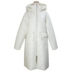  Be mingbai Beams с хлопком стеганый капот пальто 24AW 93-19-0386-928 длинный 2WAY капот Zip выше draw код S слоновая кость /X