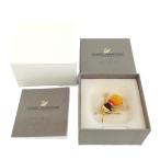スワロフスキー SWAROVSKI ダニエルスワロフスキー 昆虫 ミツバチ 蜜蜂 オブジェ マグネット クリスタル 925 シルバー ゴールドカラー