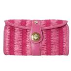  Kate Spade KATE SPADE черновой .a кожа клатч сумка Turn блокировка розовый /X женский 