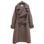 EMMA CLOTHESema Crows длинное пальто тренчкот большой размер L хаки серия мужской 