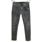 DONDUP Don dapGEORGE обтягивающий стрейч Denim брюки джинсы 31 черный мужской 