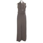  Zara ZARA все в одном Jump костюм брюки безрукавка flair с высоким воротником M 170/88A чай Brown ремень недостача /X женский 