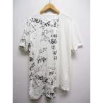 ワイズ Y's 23SS 半袖 アシンメトリー Tシャツ コットン 2 ホワイト 白 YZ-T45-574 日本製 ヨウジヤマモト レディース