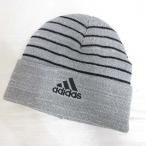  Adidas adidas Golf вязаная шапка вязаная шапка Beanie шляпа окантовка рисунок F 57-59cm серый женский 