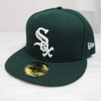 未使用品 ニューエラ NEW ERA 59FIFTY 5950 MLB シカゴ ホワイトソックス ベースボール キャップ 帽子 7 5/8 60.6cm 緑 グリーン 正規品