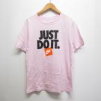 ショッピングナイキ tシャツ メンズ ナイキ NIKE 半袖 Tシャツ M ピンク ロゴプリント スポーツウェア メンズ