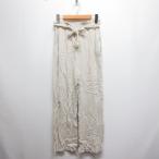 g Laile GRL. шнур ремень имеется linen. широкий брюки M свет бежевый ydm164 талия резина женский 