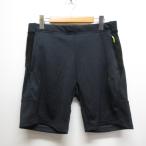  Sergio Tackey niSERGIO TACCHINI прекрасный товар теннис одежда шорты M чёрный черный талия резина мужской 