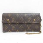 ルイヴィトン LOUIS VUITTON モノグラム ポルトフォイユ アコルディオン M58008 長財布 ロングウォレット ウォレットチェーン付き 箱付き