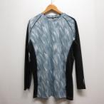 ワークマン Find-Out 美品 メディヒール リカバリー 長袖 クルーネック 3L ブルー系 1760 カットソー Tシャツ メンズ