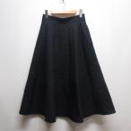 ユニクロ UNIQLO × JWアンダーソン キルト スカート ウエスト70cm ネイビー レディース