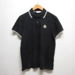 ショッピングmoncler モンクレール MONCLER 半袖 ポロシャツ M 黒 ブラック COMM 2009 1161 092 83278 00 ☆AA★ メンズ