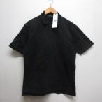 未使用品 ユニクロ UNIQLO ＋J リラックスフィット 半袖 ポロシャツ S 黒 ブラック JIL SANDER ジルサンダー タグ付き メンズ