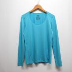  Patagonia Patagonia прекрасный товар колпак Lee n шелк вес футболка M голубой 45361SP11 трикотажный джемпер с длинным рукавом уличный USA производства женский 