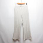 ru чай kLutique стрейч flare pants M слоновая кость талия резина центральный si-m женский 