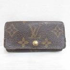  Louis Vuitton LOUIS VUITTON монограмма myurutikre4 M62631 чехол для ключей 4 полосный 